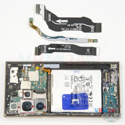 How to disassemble Samsung Galaxy S24 Ultra SM-S928, Step 10/4