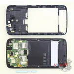 How to disassemble HTC Desire 326G, Step 4/2