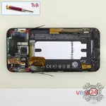 How to disassemble HTC One M9, Step 15/1