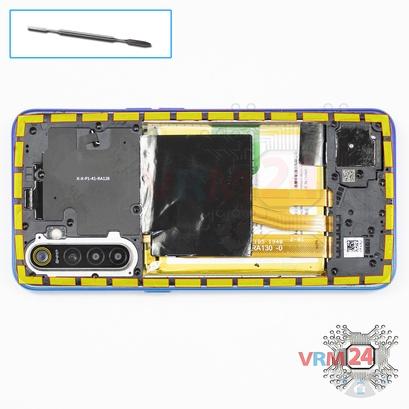 How to disassemble Realme XT, Step 5/1