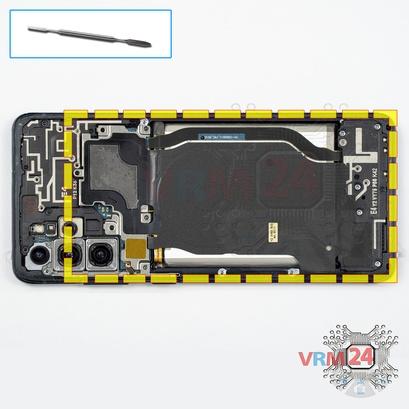 How to disassemble Samsung Galaxy S20 Plus SM-G985, Step 4/1