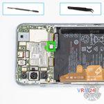 How to disassemble Huawei Y8P, Step 7/1