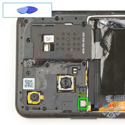 How to disassemble Huawei Nova Y72, Step 8/1