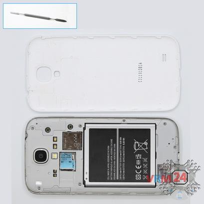 Как разобрать Samsung Galaxy S4 GT-i9500, Шаг 1/1