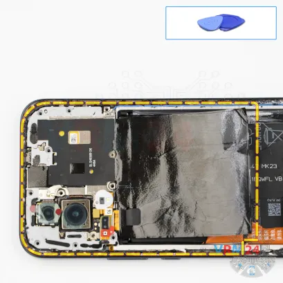 Cómo desmontar Huawei Nova 13, Paso 7/1