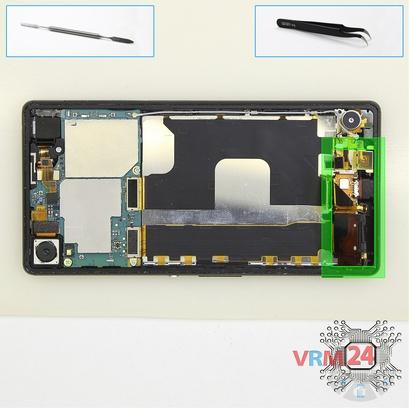 How to disassemble Sony Xperia Z3 Plus, Step 10/1
