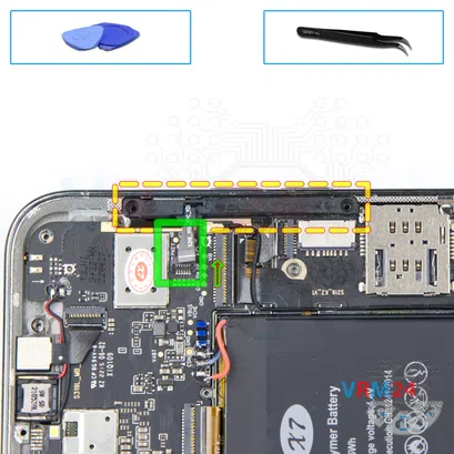 How to disassemble Fake iPhone 13 Pro ver.1, Step 13/1