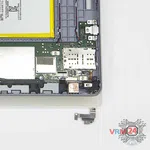 Cómo desmontar Huawei MediaPad T3 (10''), Paso 6/2