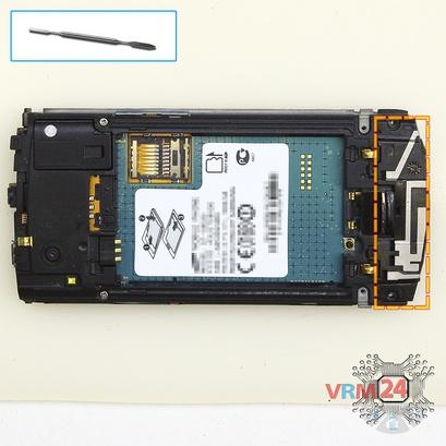 How to disassemble Samsung Wave 2 GT-S8530, Step 11/1