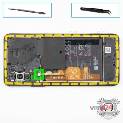 How to disassemble Huawei Honor 10X Lite, Step 7/1