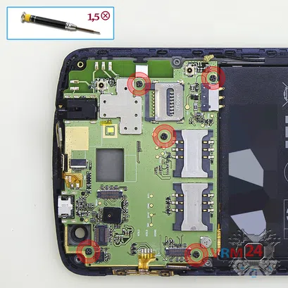 Cómo desmontar Lenovo S920 IdeaPhone, Paso 10/1