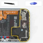 How to disassemble Honor 200 Lite, Step 9/1
