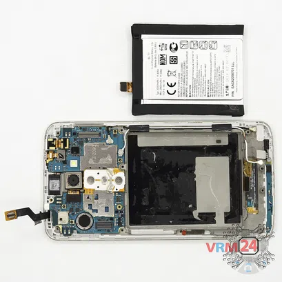 How to disassemble LG G2 D802, Step 6/2