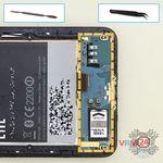 How to disassemble HTC Desire 700, Step 7/1