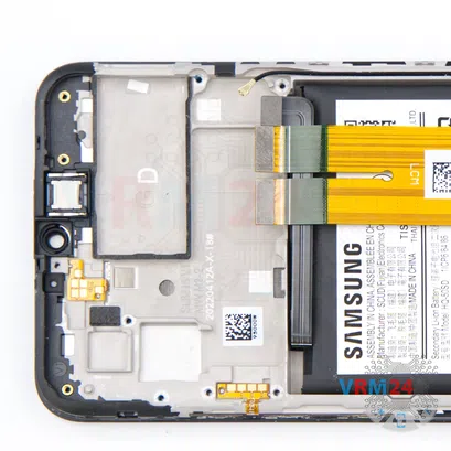 Como desmontar Samsung Galaxy A03 SM-A035 por si mesmo, Passo 15/1