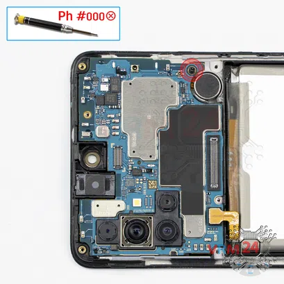 Como desmontar Samsung Galaxy A51 SM-A515 por si mesmo, Step 11/1