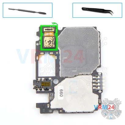 How to disassemble ZTE Blade A31, Step 13/1