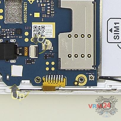 How to disassemble Lenovo A1000, Step 7/2
