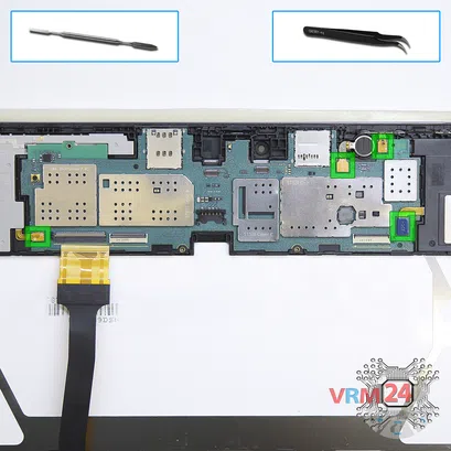 How to disassemble Samsung Galaxy Tab 4 10.1'' SM-T531, Step 10/1