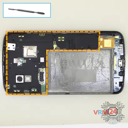 Cómo desmontar LG Nexus 4 E960, Paso 8/1