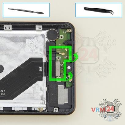 How to disassemble Nokia 6.1 TA-1043, Step 9/1