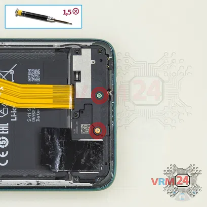 Como desmontar Xiaomi Redmi Note 8 Pro por si mesmo, Passo 9/1