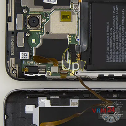 How to disassemble Huawei Honor 6A, Step 5/2