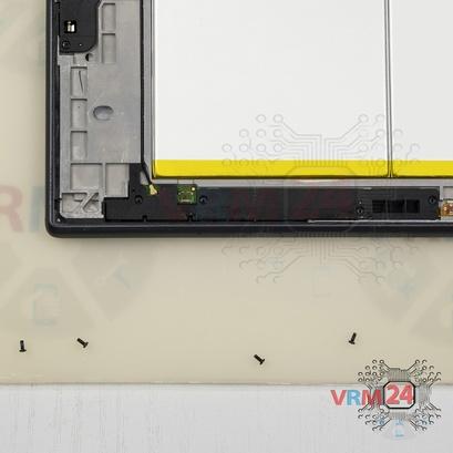 How to disassemble Lenovo Tab 4 Plus TB-X704L, Step 5/2