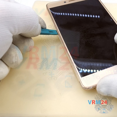 How to disassemble Lenovo K6 Note, Step 3/4