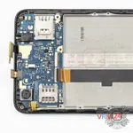 How to disassemble Alcatel OT PIXI 4 Plus Power 5023F, Step 9/2