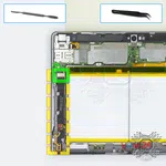 How to disassemble Huawei MediaPad M3 Lite 10'', Step 13/1