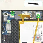 Como desmontar Lenovo Tab M10 Plus TB-X606F, Passo 20/1