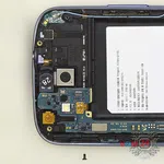 How to disassemble Samsung Galaxy S3 SHV-E210K, Step 6/2