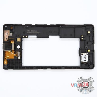 How to disassemble Nokia Lumia 735 RM-1038, Step 10/1