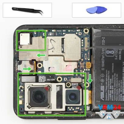 How to disassemble Asus Zenfone 10, Step 13/1