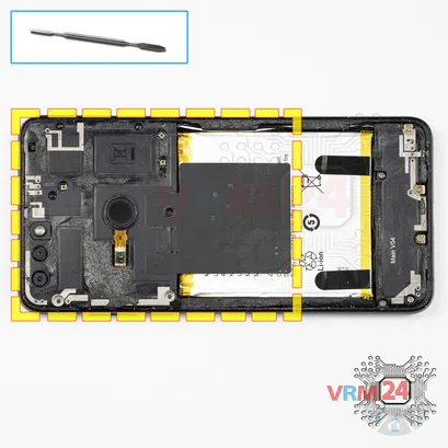 How to disassemble Yandex.Phone, Step 4/1