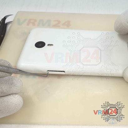 How to disassemble Meizu M2 Note M571H, Step 2/3