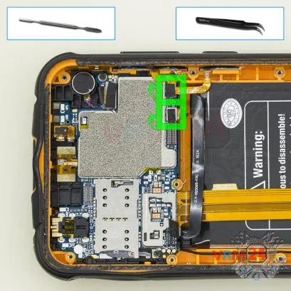 How to disassemble uleFone Armor 5, Step 12/1