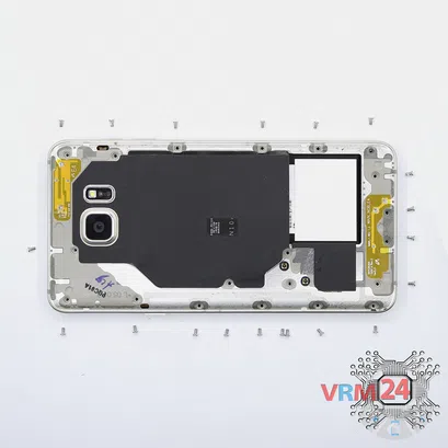 How to disassemble Samsung Galaxy Note 5 SM-N920, Step 3/2