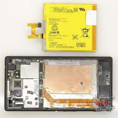 How to disassemble Sony Xperia M2, Step 2/2