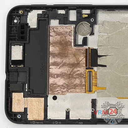 How to disassemble HTC Desire 816, Step 10/2