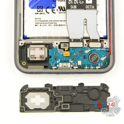 How to disassemble Samsung Galaxy A35 5G SM-A356, Step 9/2