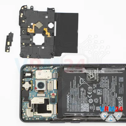 How to disassemble Realme 13+, Step 5/2