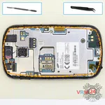 How to disassemble Samsung Galaxy Fame GT-S6810, Step 7/1