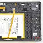 Como desmontar Lenovo Tab M10 Plus TB-X606F, Passo 22/3