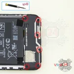 How to disassemble Asus ZenFone Live L1 ZA550KL, Step 5/1