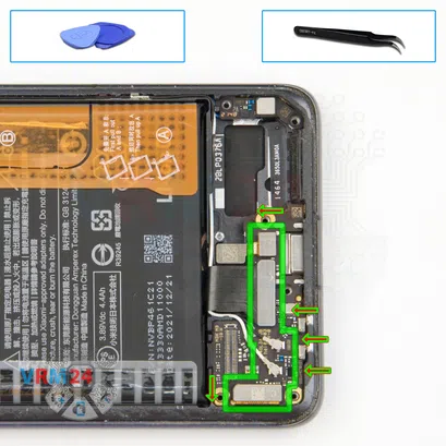 How to disassemble Xiaomi 12X, Step 14/1