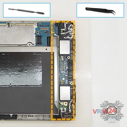 Cómo desmontar Samsung Galaxy Tab 7.7'' GT-P6800, Paso 16/1