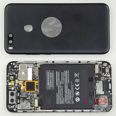 Как разобрать Xiaomi Mi 5X, Шаг 3/2