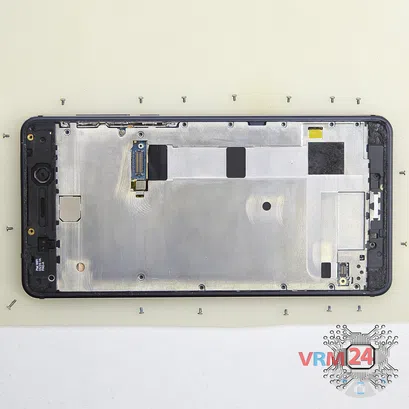 How to disassemble Nokia 6 (2017) TA-1021, Step 7/2